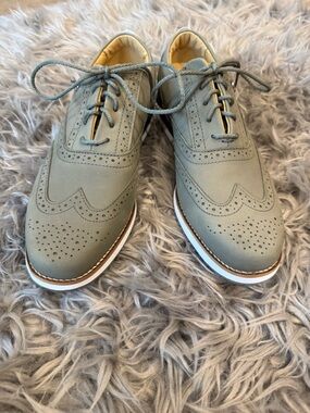 NWOT FootJoy Sage Green Sport Retro Spikeless Golf Shoe